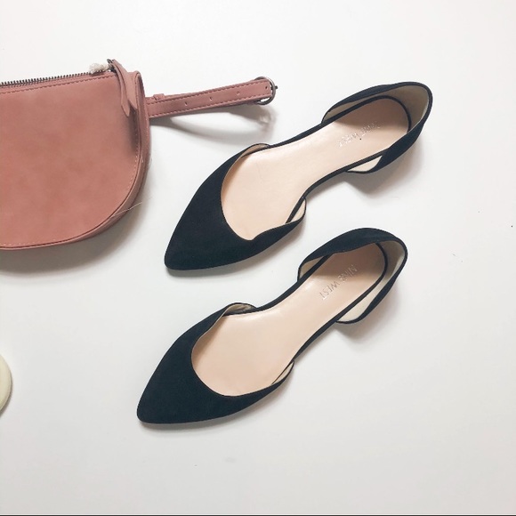 Nine West Shoes - Nine West Pointed Toe Flats 7.5 Black